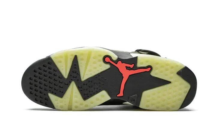 Basketball - schuhe - air jordan 6 travis scott - olive/schwarz 4/6