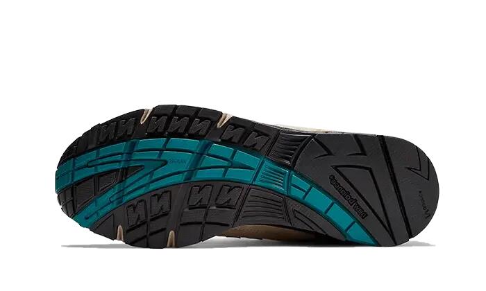 New Balance991 Made In UK Palace Brown Teal 3/4