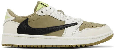 Jordan 1 Retro Low Golf Travis Scott Neutral Olive