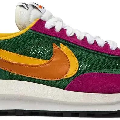 Lifestyle shoes - LD Waffle Sacai - Pine Green/Clay Orange