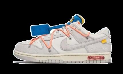 Zapatillas - Lifestyle - Unisex - Dunk Low Lot 19 - Blanco/Gris/Rosa