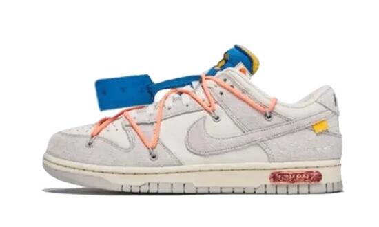 Zapatillas - Lifestyle - Unisex - Dunk Low Lot 19 - Blanco/Gris/Rosa