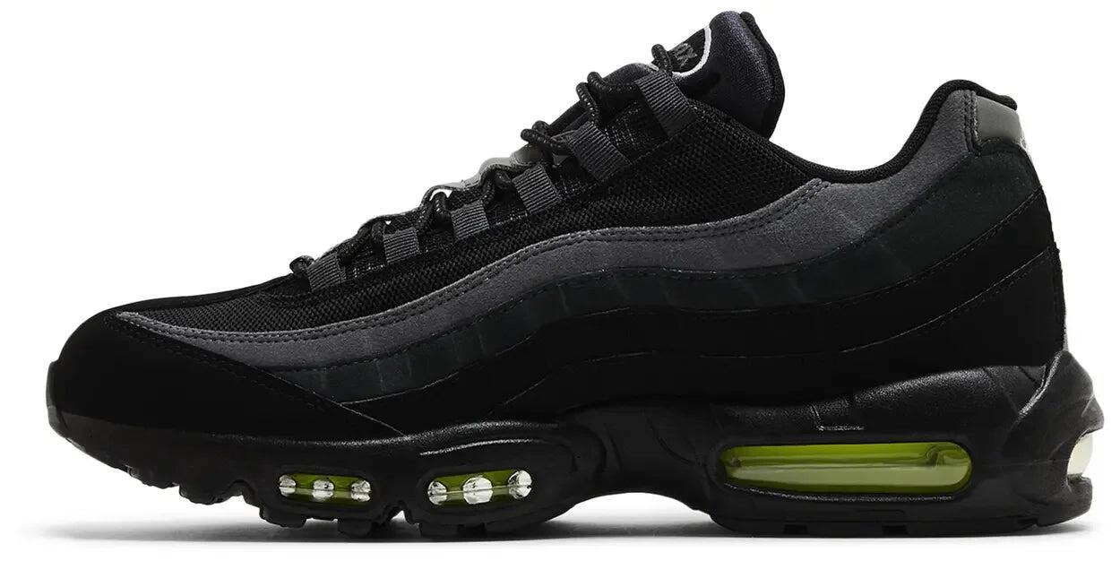 Nike Air Max 95 Retro Logo Black Grey Volt 2/5