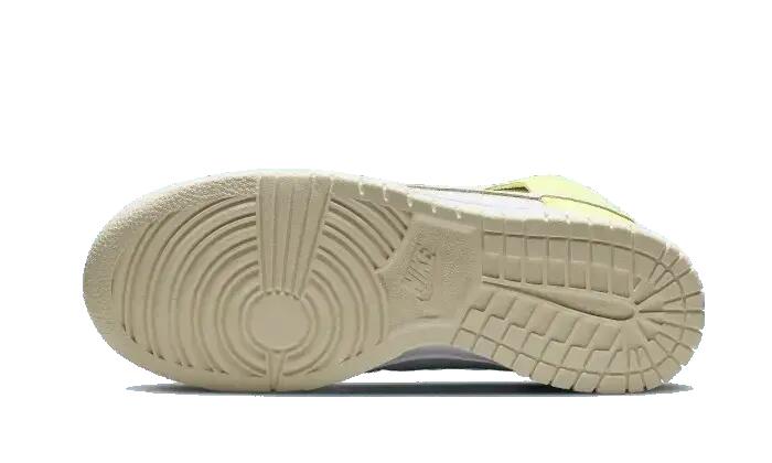 Schuhe - lifestyle - high-top dunk high lemon twist - weiß/cashmere 3/3