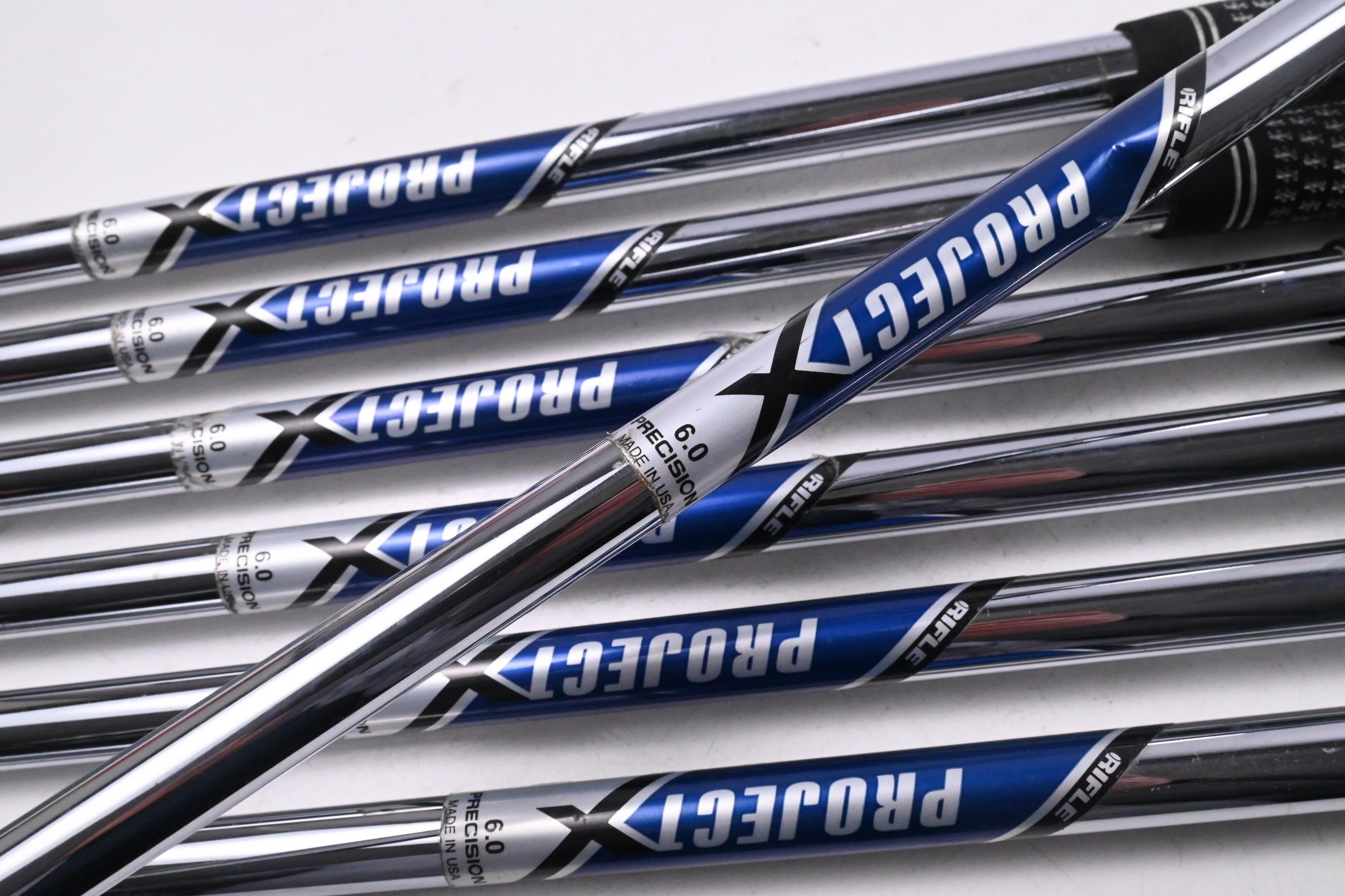 Mizuno MP-64 Irons / 4-PW / Stiff Flex Project X Rifle Shafts