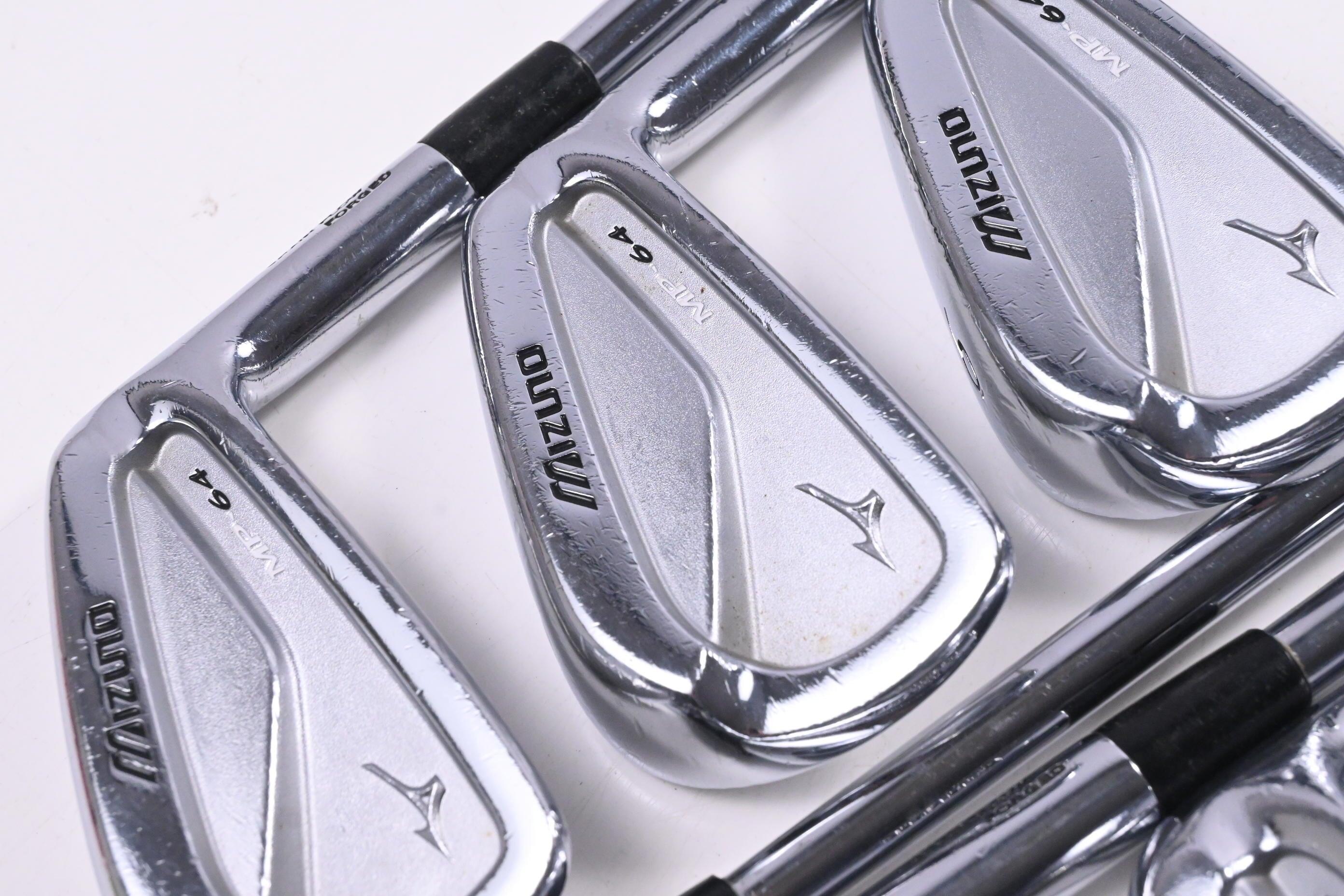 Mizuno MP-64 Irons / 4-PW / Stiff Flex Project X Rifle Shafts