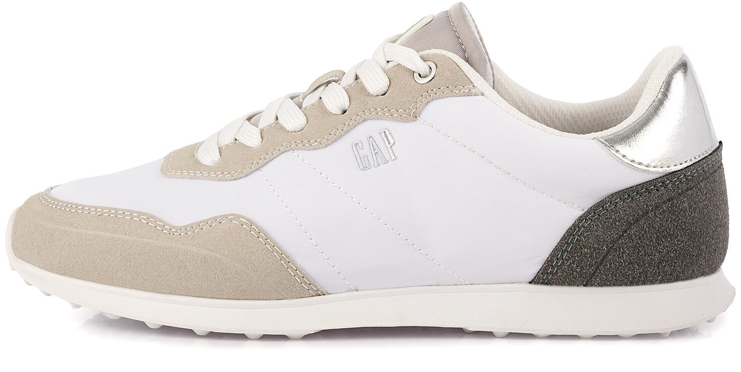 Damskie buty sneakersy sportowe eleganckie białe GAP OPTIMA NYX 3/7