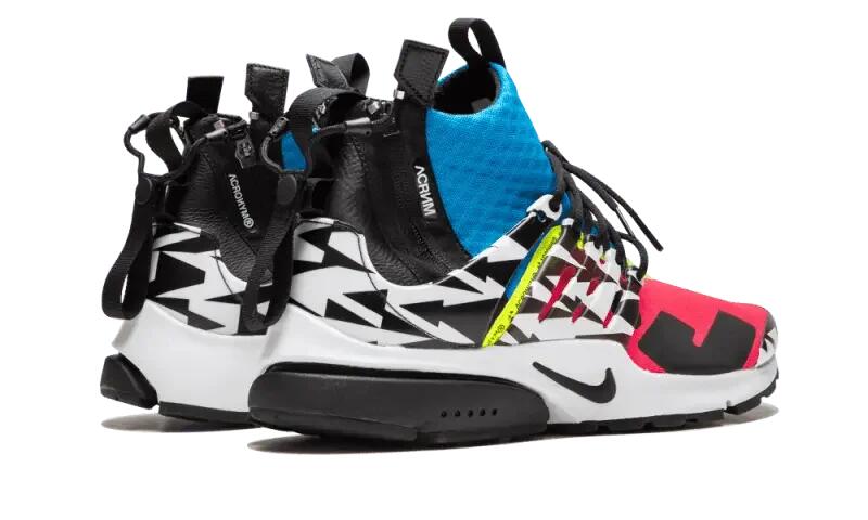 Nike Air Presto Mid Acronym Racer Pink 3/4
