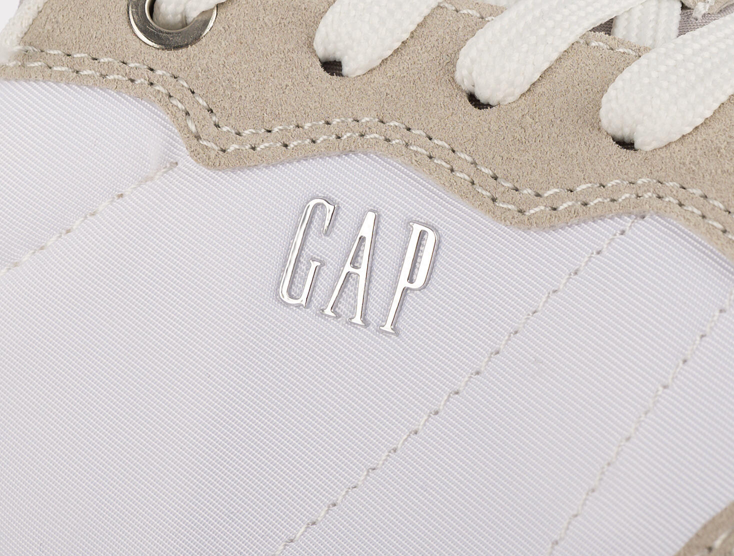 Damskie buty sneakersy sportowe eleganckie białe GAP OPTIMA NYX 5/7