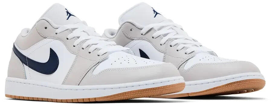 Jordan 1 Low Midnight Navy Neutral Grey 5/5