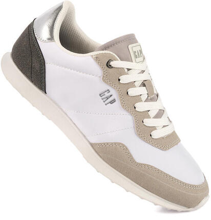 Damskie buty sneakersy sportowe eleganckie białe GAP OPTIMA NYX