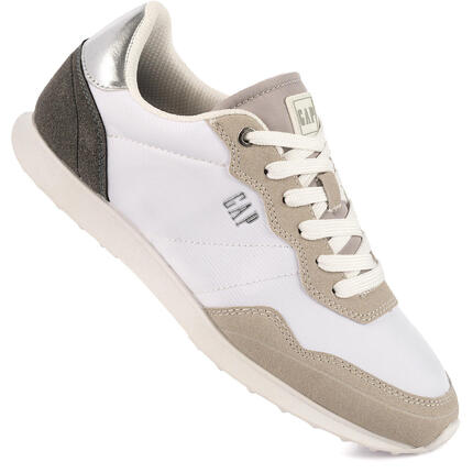 Damskie buty sneakersy sportowe eleganckie białe GAP OPTIMA NYX