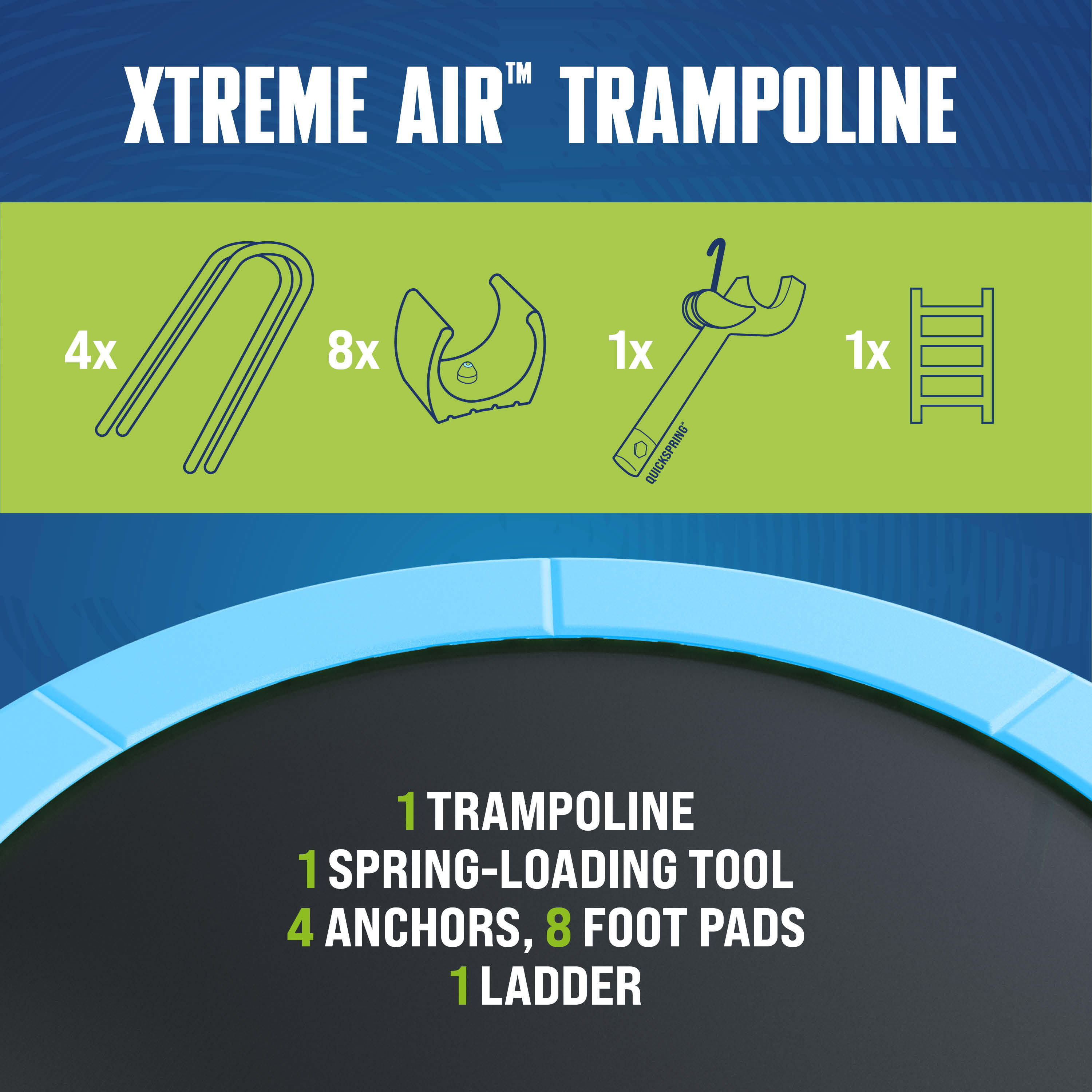 Bestway 59104 Tappeto elastico Xtreme Air per bambini da 366x278 cm 4/7