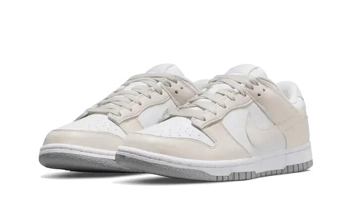 Unisex - schuhe - niedrige sneaker - dunk low next - weiß/helles orewood-braun 2/3
