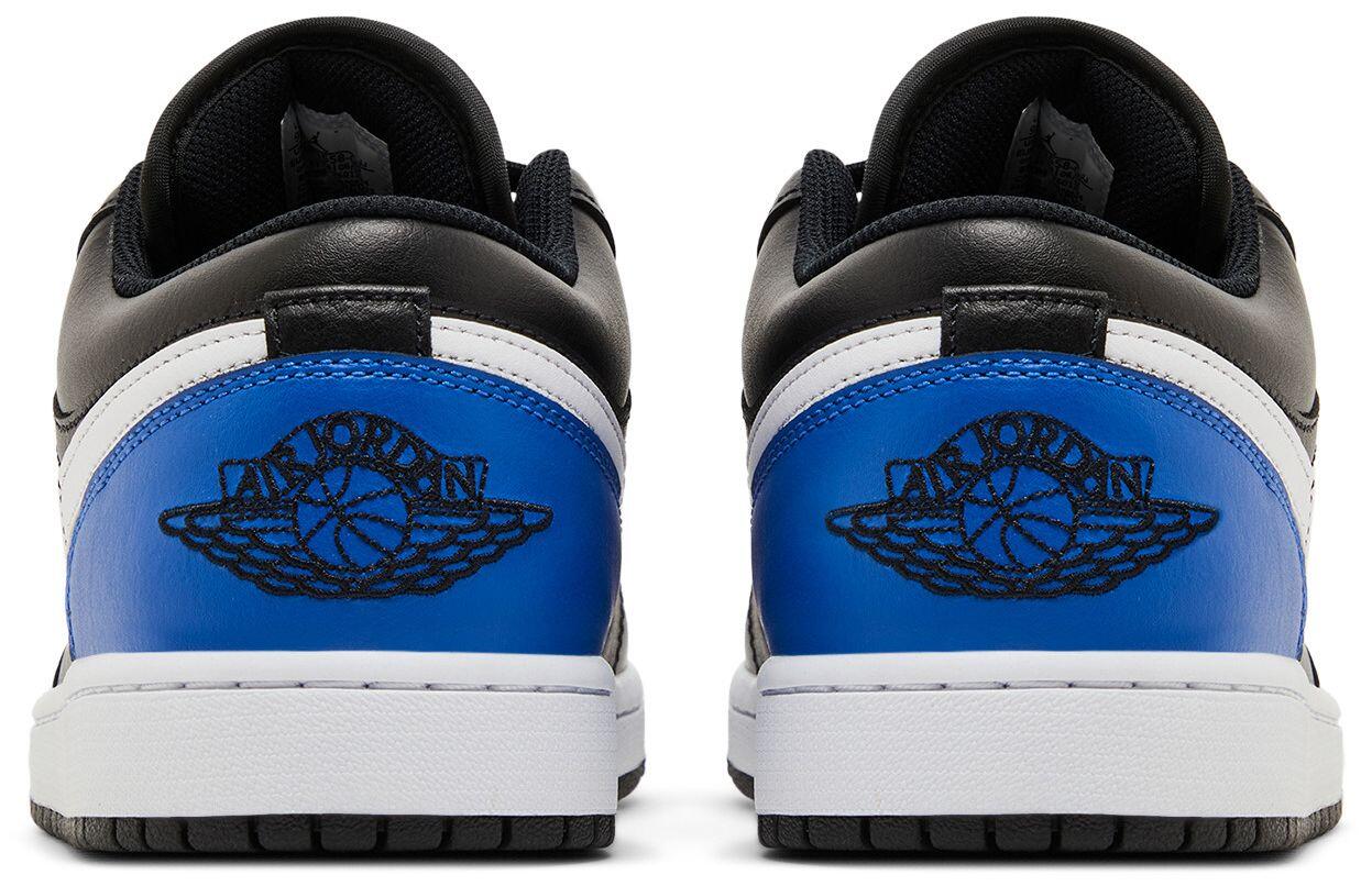 Jordan 1 Low Black Royal Toe 4/5