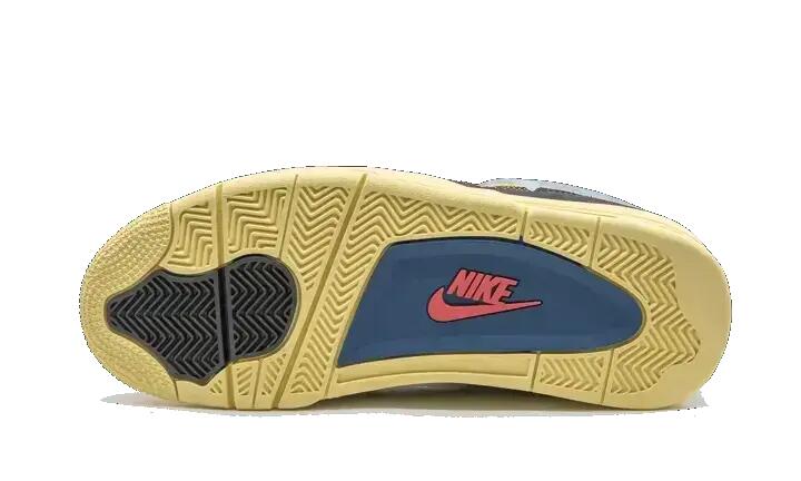 Zapatillas baloncesto - Air Jordan 4 Retro - Off Noir/Brigade Blue 5/5