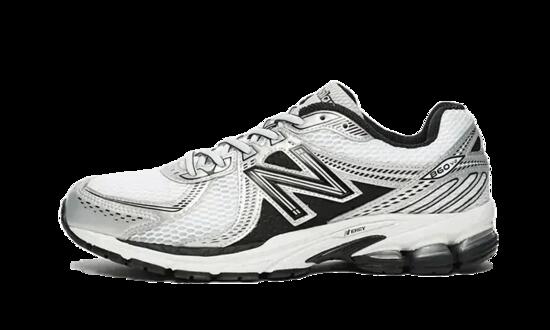 Zapatillas - Running - Unisex - Cómodas, Estables - 860 V2 - Negro/Blanco/Plata
