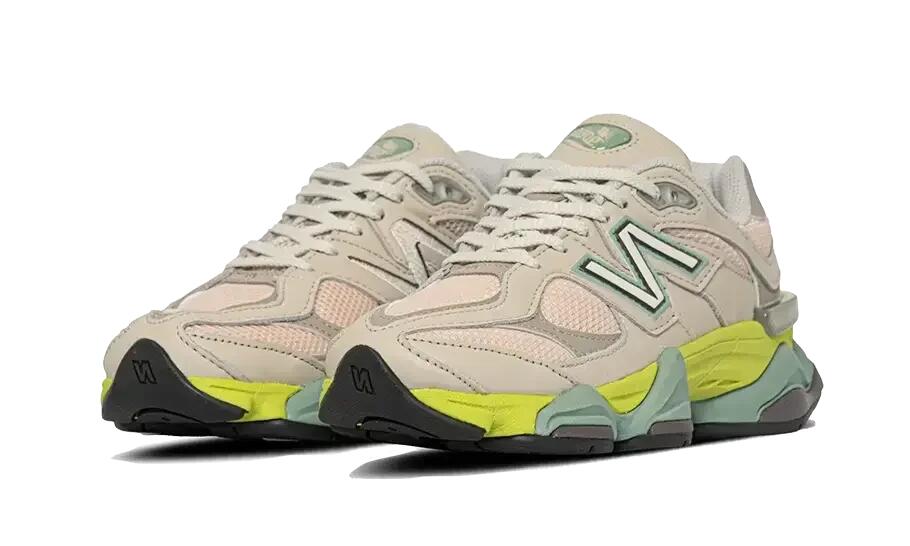 Sneakers - Lifestyle - Unisex - 9060 Moonbeam - Rose Lime 2/5