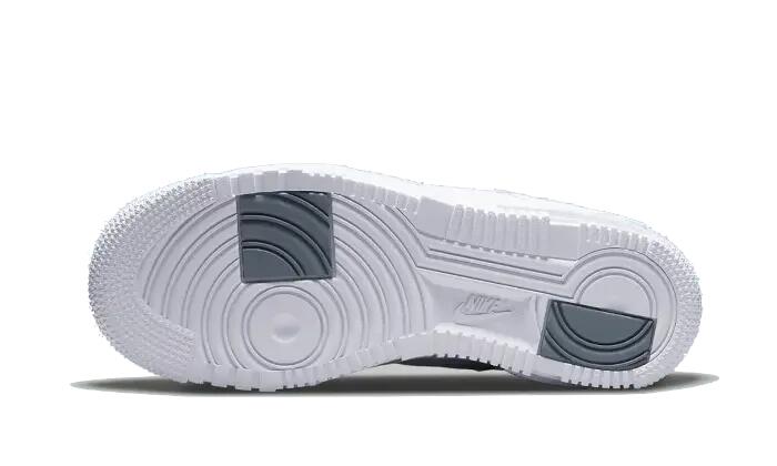 Dames – sneaker – leer – Nike Air Force 1 Low Pixel SE – zebra, wit/grijs 3/3