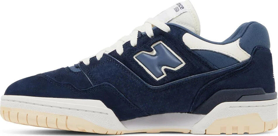 New Balance 550 Natural Indigo Suede 2/6