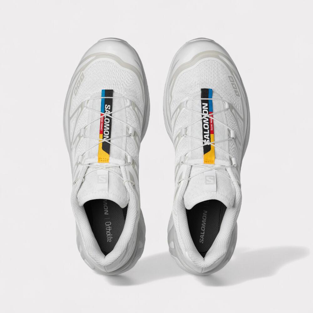 Salomon XT-6 White Lunar Rock 4/5