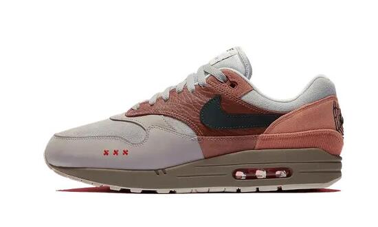 Scarpe - ammortizzazione visibile - air max 1 - red bark/khaki