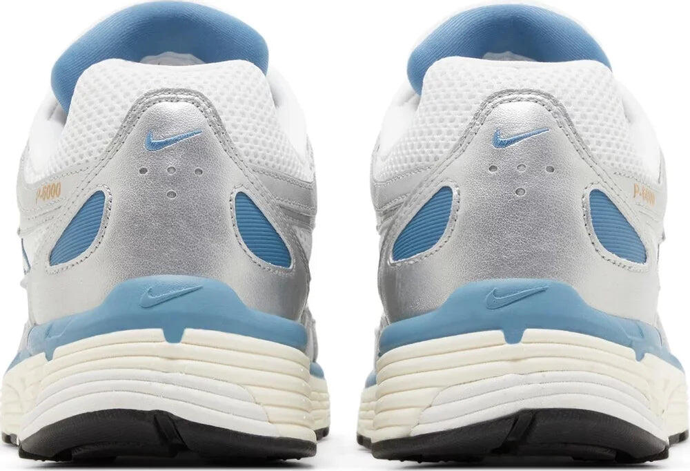 Nike P-6000 Metallic Silver Aegean Storm 4/5