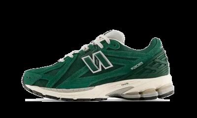 Schoenen - heren - 1906r - suède, demping - groen/zilver