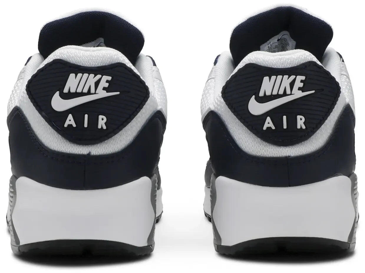 Nike Air Max 90 White Grey Obsidian 4/5