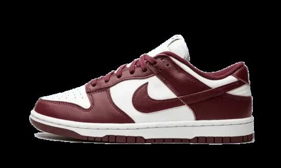 Calzado - Unisex - Zapatillas piel - Dunk Low - Burdeos/Blanco