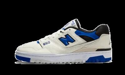 Schoenen - basketbal - 550 - lage, leren bovenkant - sea salt/team royal