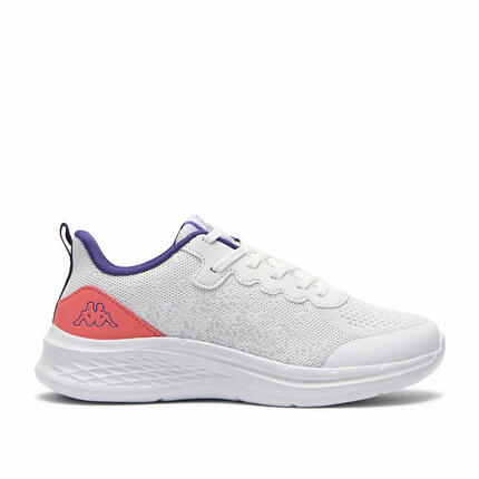 Baskets fille LOGO POSTIE blanc