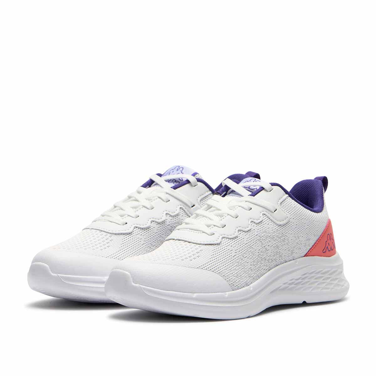 Baskets fille LOGO POSTIE blanc 2/6