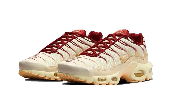 Zapatillas - Running - Unisex - Nike Air Max Plus - Sail/Team Red 2/3