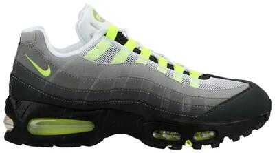Schoenen - air max 95 og big bubble neon (2025) - neon geel/zwart