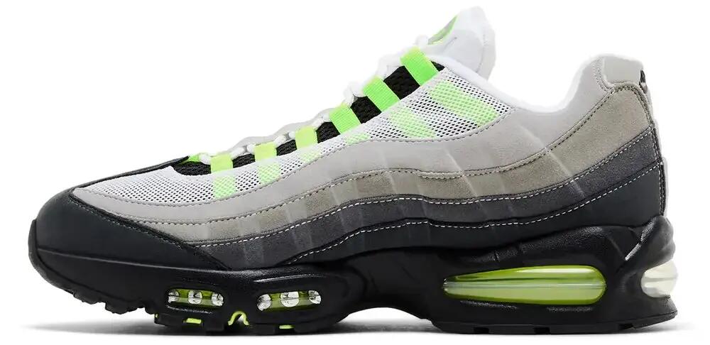 Schoenen - air max 95 og big bubble neon (2025) - neon geel/zwart 2/5
