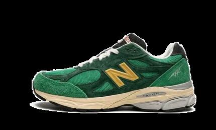 Zapatos lifestyle - 990 V3 Teddy Santis - Green/Gold