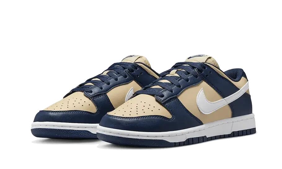 Nike Dunk Low Next Nature Midnight Navy Gold 2/4