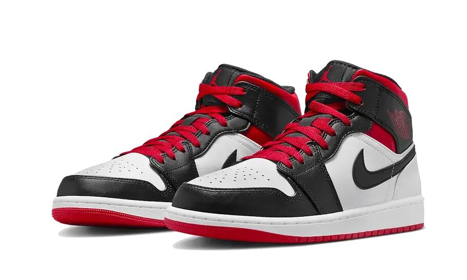 Zapatillas - Baloncesto - Mid-top - Air Jordan 1 Mid - Gym Red/Black 2/3