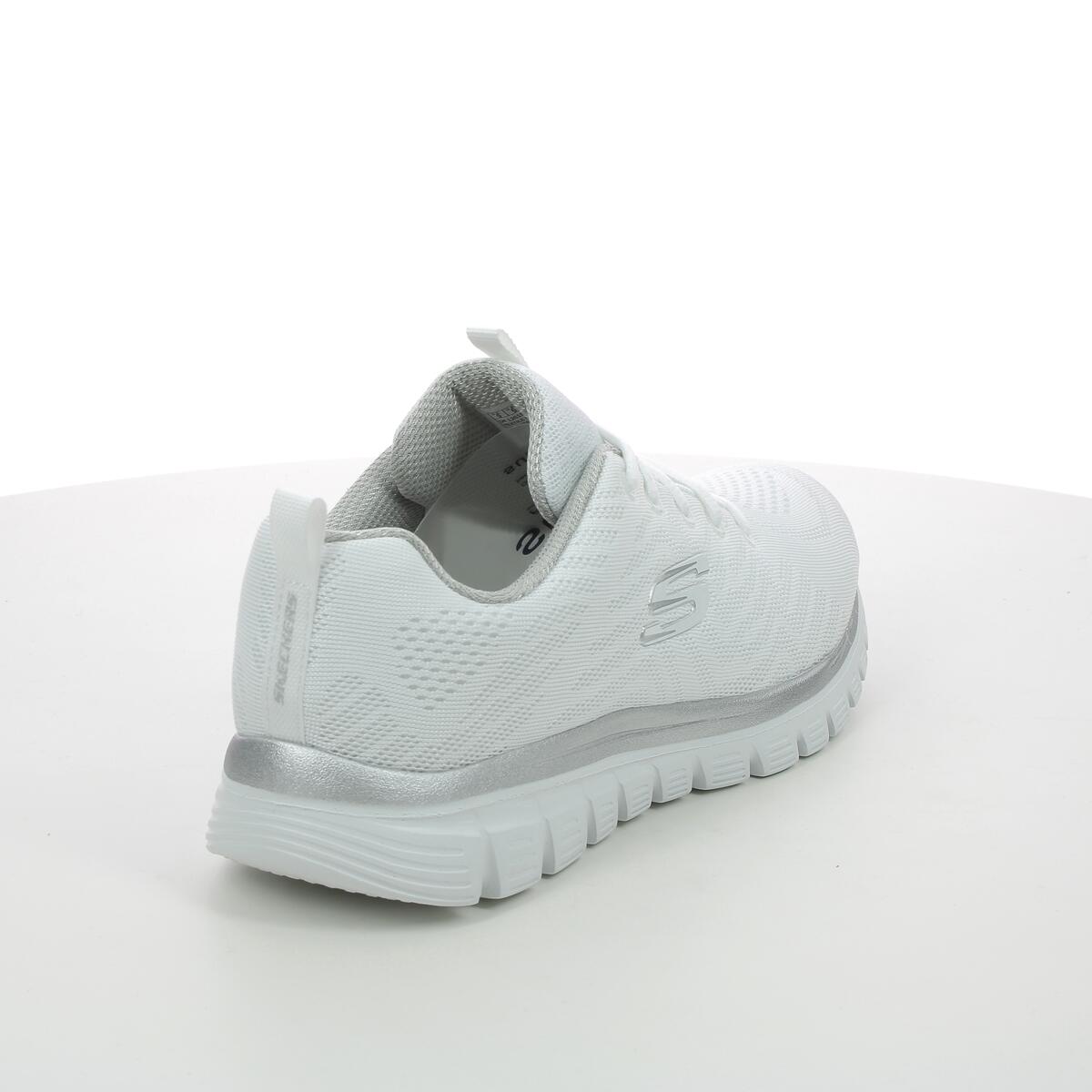 Womens/Ladies Graceful Get Connected Trainers (White) 2/5