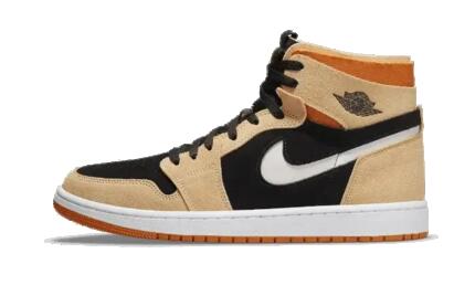 Schoenen - basketbal - heren - air jordan 1 high - zoom air - zwart/oranje/wit