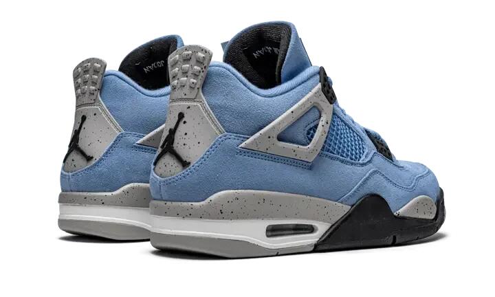 Jordan 4 Retro University Blue 3/4