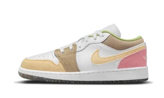 Zapatillas - Streetwear - Air Jordan 1 Pastel - Blanco/Rosa