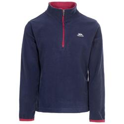 Kinderen/meisjes Sybil Micro Fleece (Marine / Framboos)