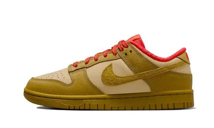 Nike Dunk Low Bronzine Sesame Picante Red (W)