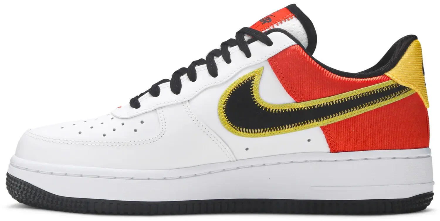 Scarpe - lifestyle - air force 1 raygun - bianco/nero/arancione 2/5