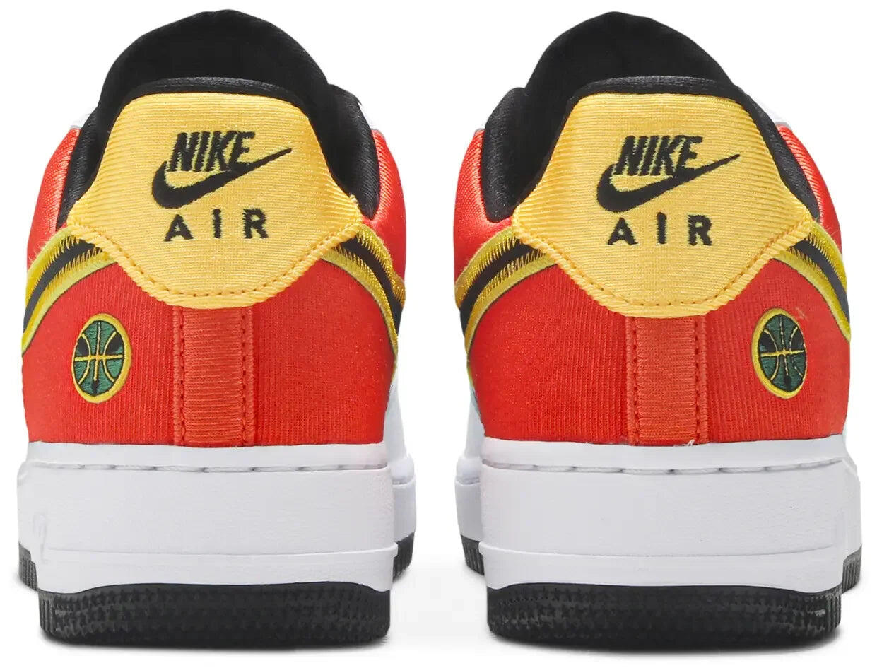 Scarpe - lifestyle - air force 1 raygun - bianco/nero/arancione 4/5