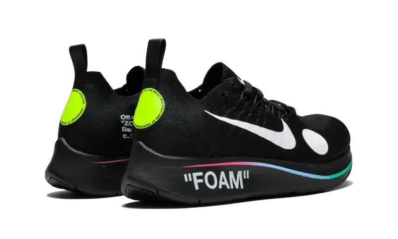 Nike Zoom Fly Mercurial Off-White Black 3/4