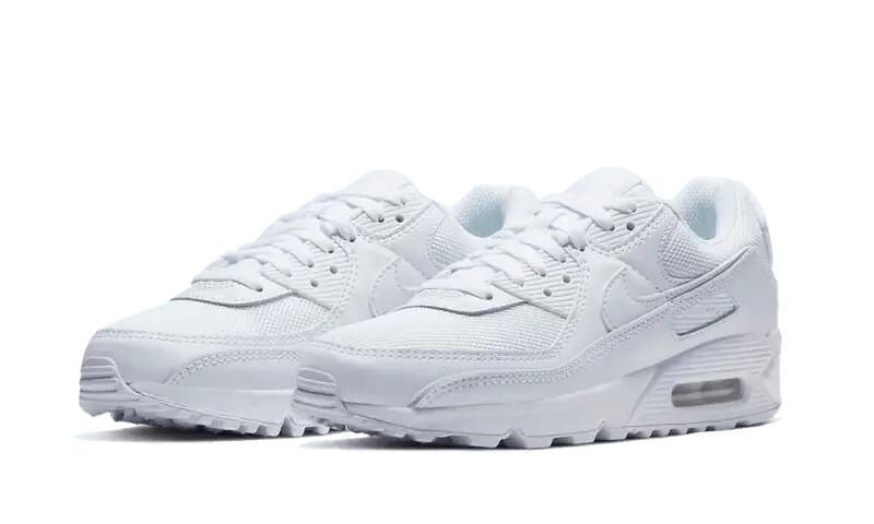 Nike Air Max 90 Recraft Triple White 2/3