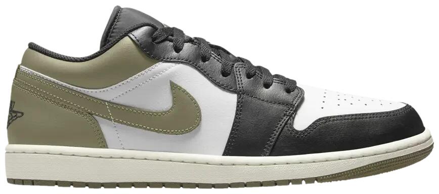 noir / marron olive / blanc